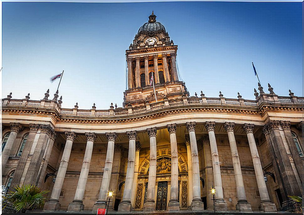 Leeds Town Hall Facade