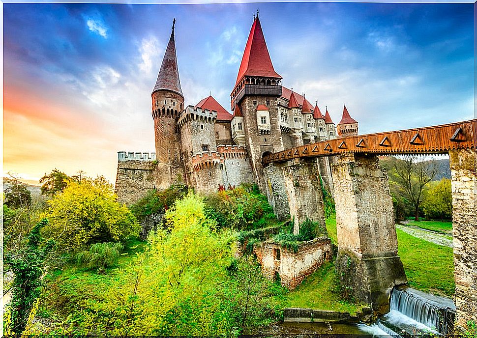 Hunyad Castle in Transylvania