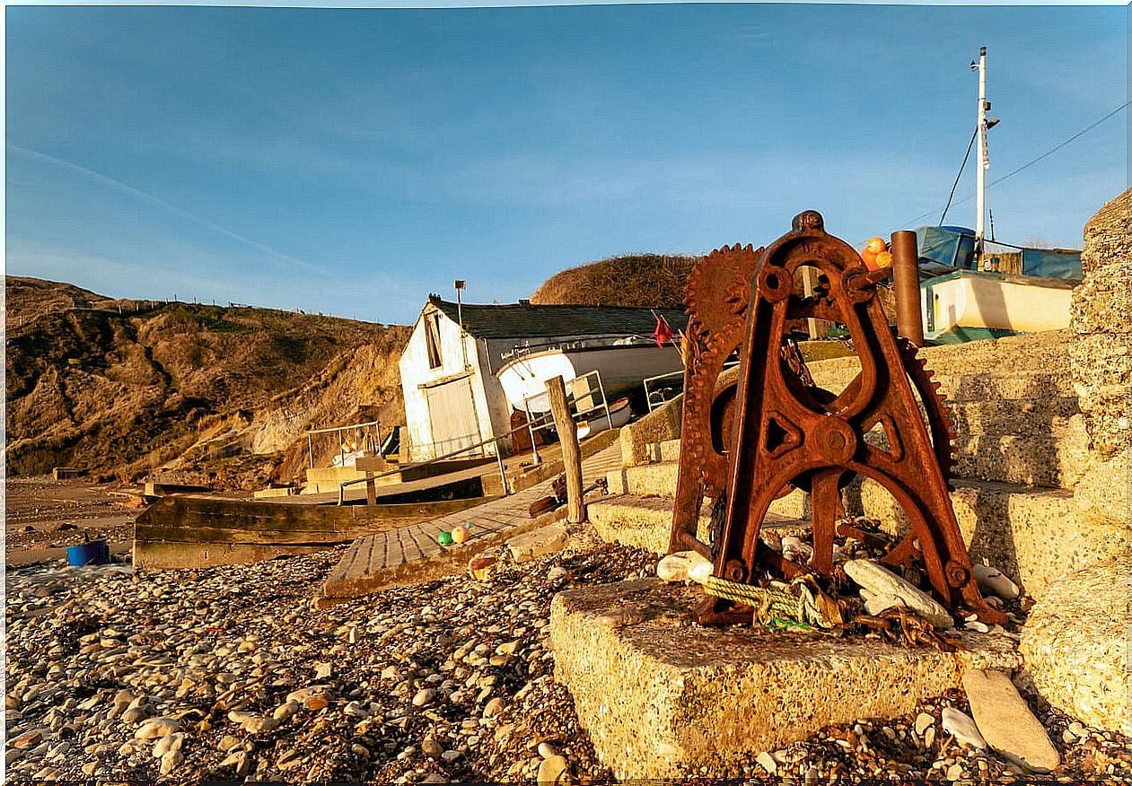 Lulworth Cove is a place with a lot of history within this estate.