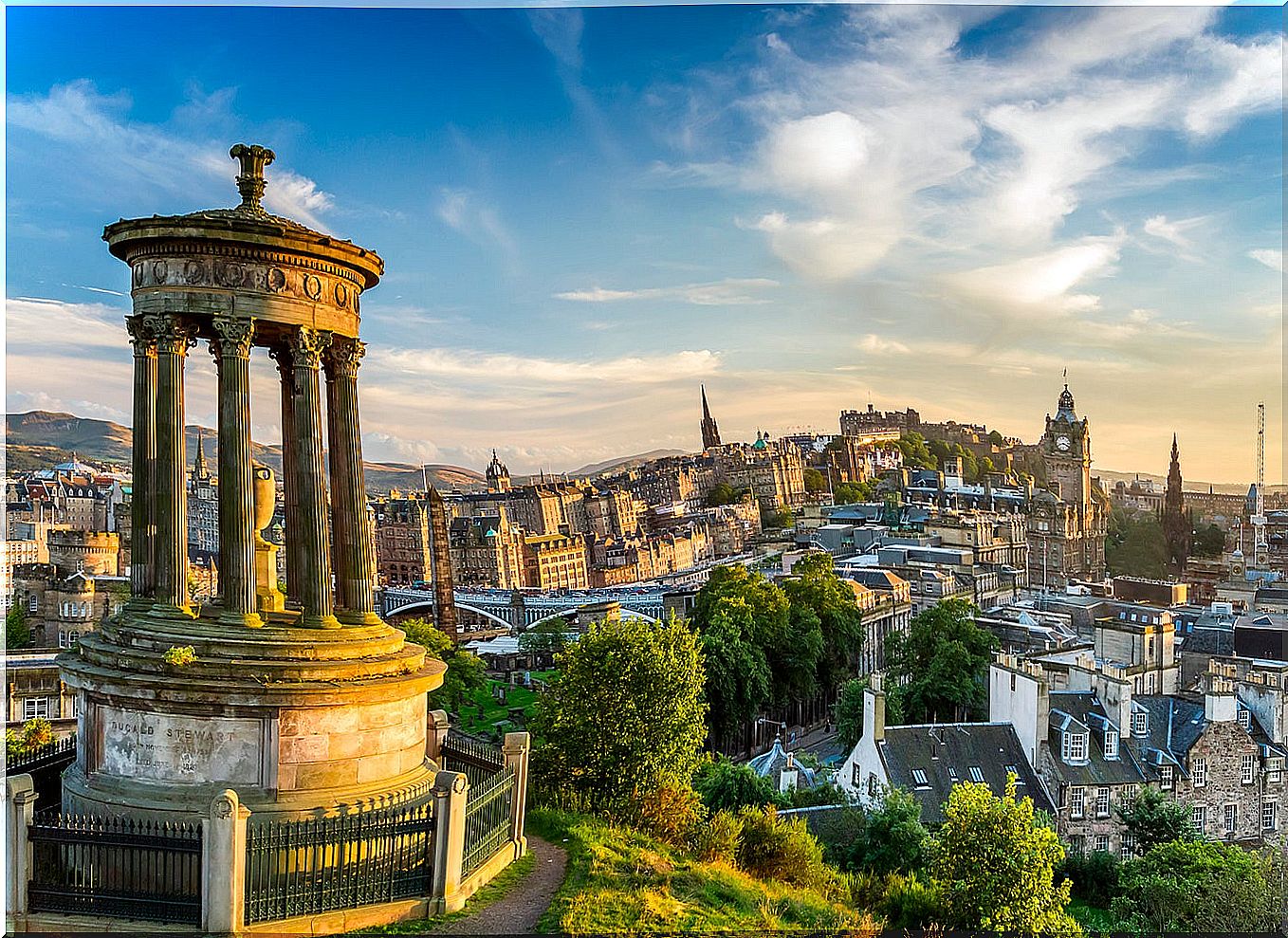 Edinburgh in Scotland