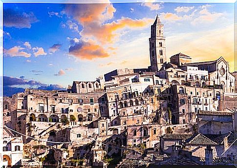 Matera in Italy, a particular city