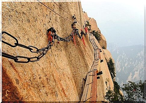 Boardwalk on Mount Hua