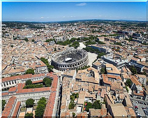 Nimes, a treasure of ancient Rome in France