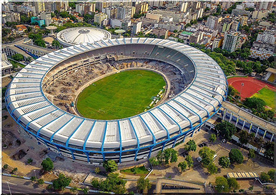 Maracana Stadium, one of the things to see in Rio de Janeiro