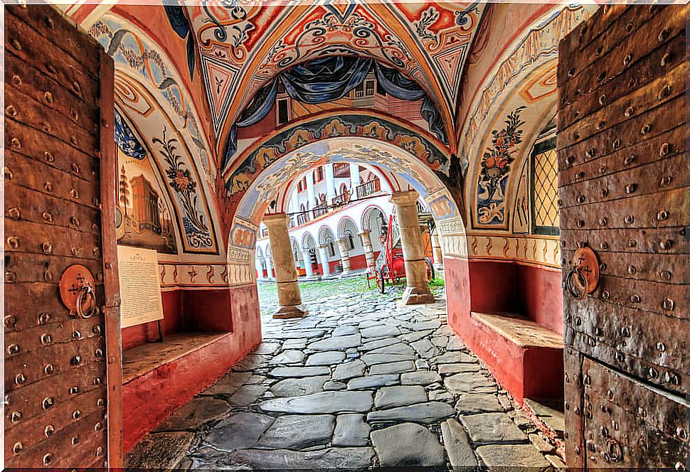 Entrance to the Rila Monastery