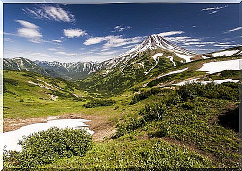 The impressive Kamchatka peninsula in Russia