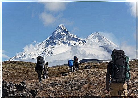 Volacnes in Kamchatka