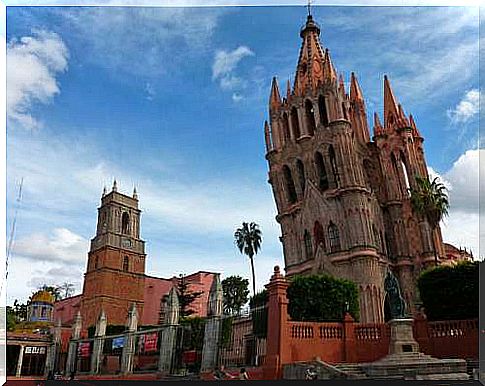 Parish of San Miguel Arcángel in San Miguel de Allende