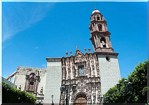 Temple of San Francisco in San Miguel de Allende