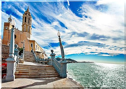 Sitges, one of the towns near Barcelona