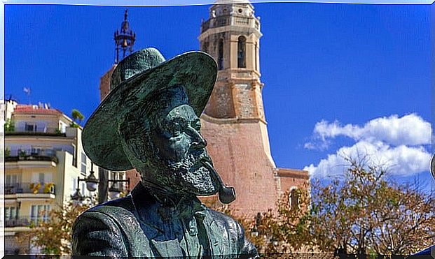 Sculpture in Sitges