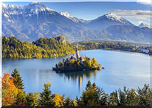 Lake Bled in Slovenia