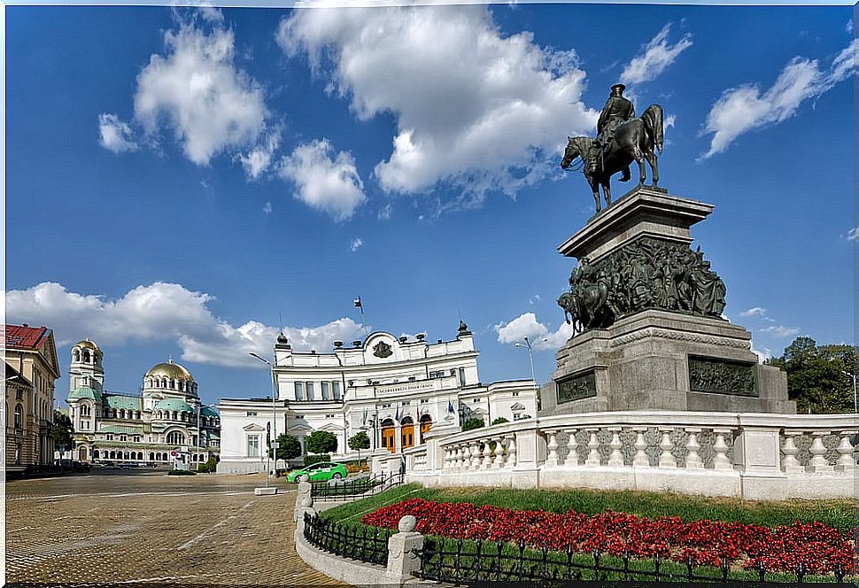 Monument to Alexander II in Sofia 