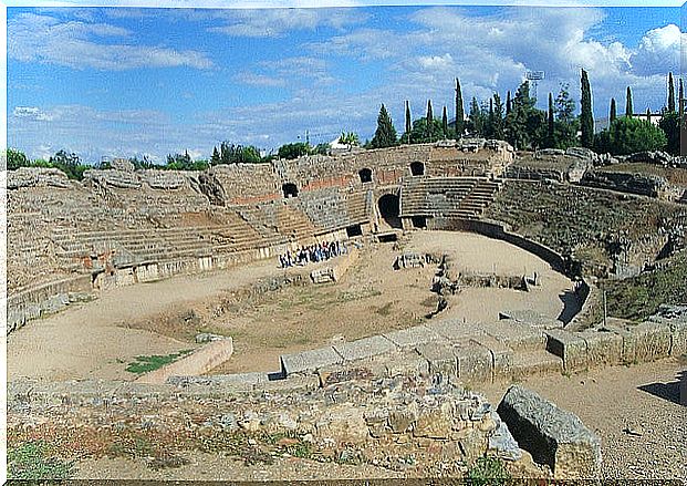 Monuments of Mérida: amphitheater