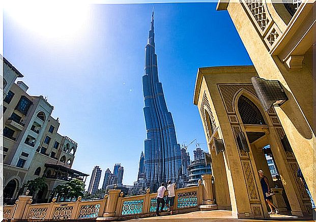 Burj Khalifa in Dubai, a place that will make you touch the sky