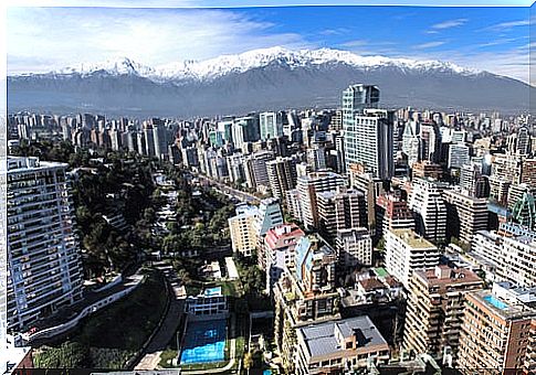 View of Santiago de Chile