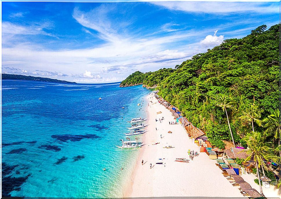 Beach on Boracay Island