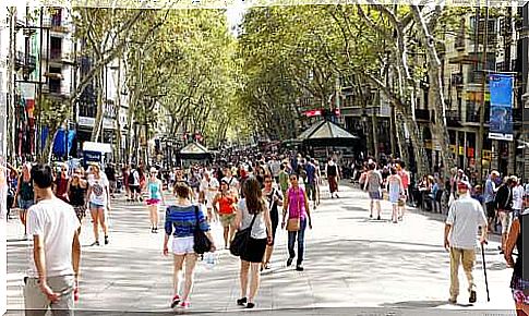 Ramblas of Barcelona