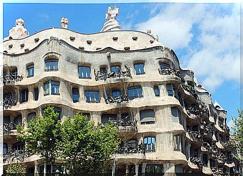 Paseo de Gracia in Barcelona