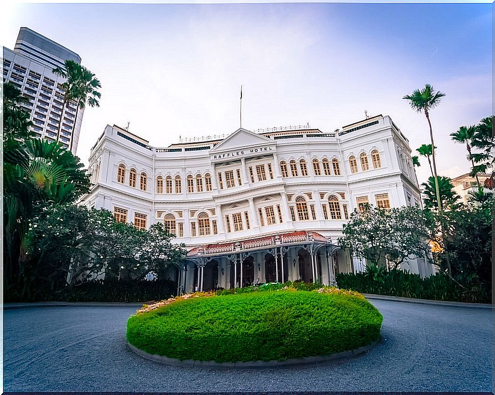 Raffles Hotel in Singapore