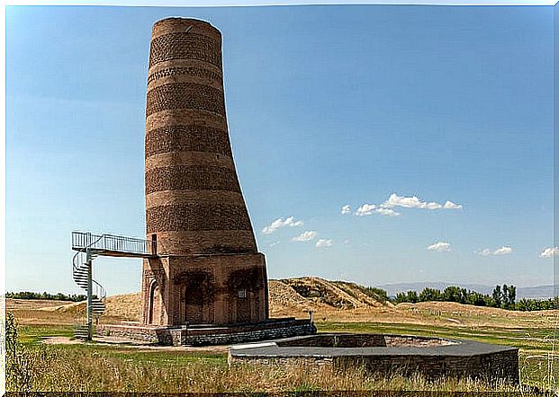 View of the Tower of Burana