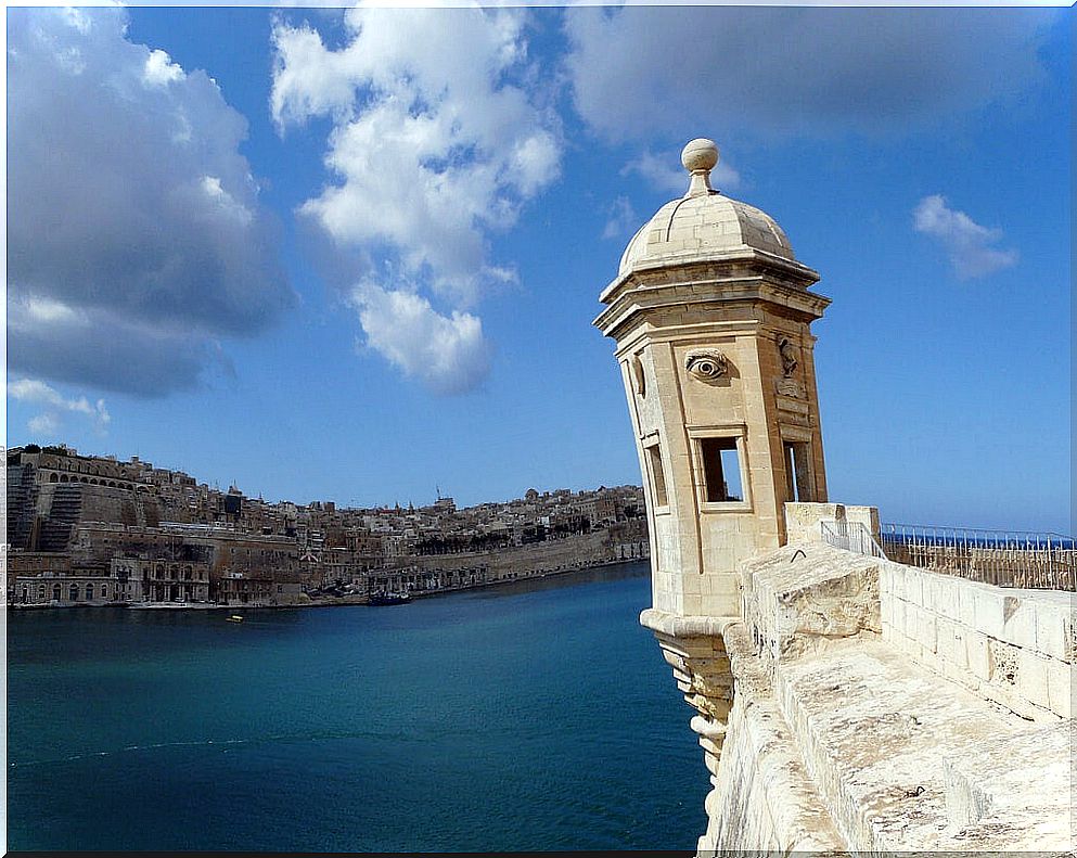 See the Senglea watchtower in Malta