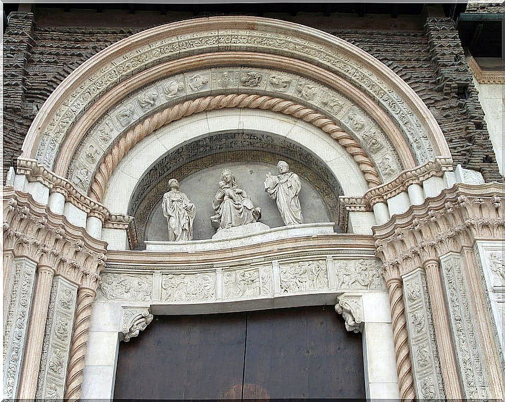 Door of the Basilica of San Petronio