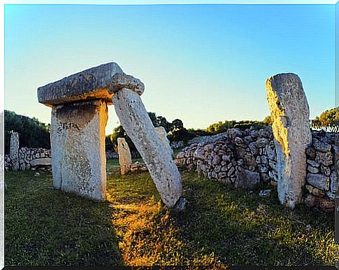 Megaliths in the beautiful Menorca