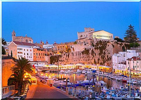 Citadel in the beautiful Menorca