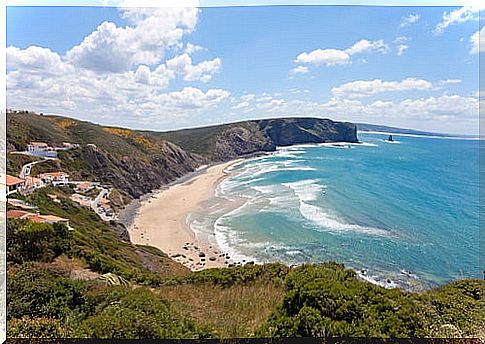 Arrifana beach in the Algarve