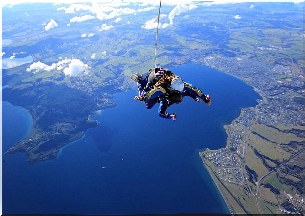 Paratroopers in Taupo