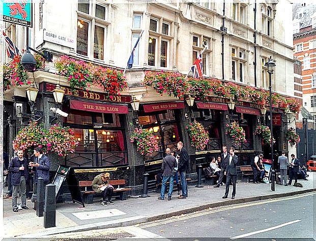 The Red Lion in London