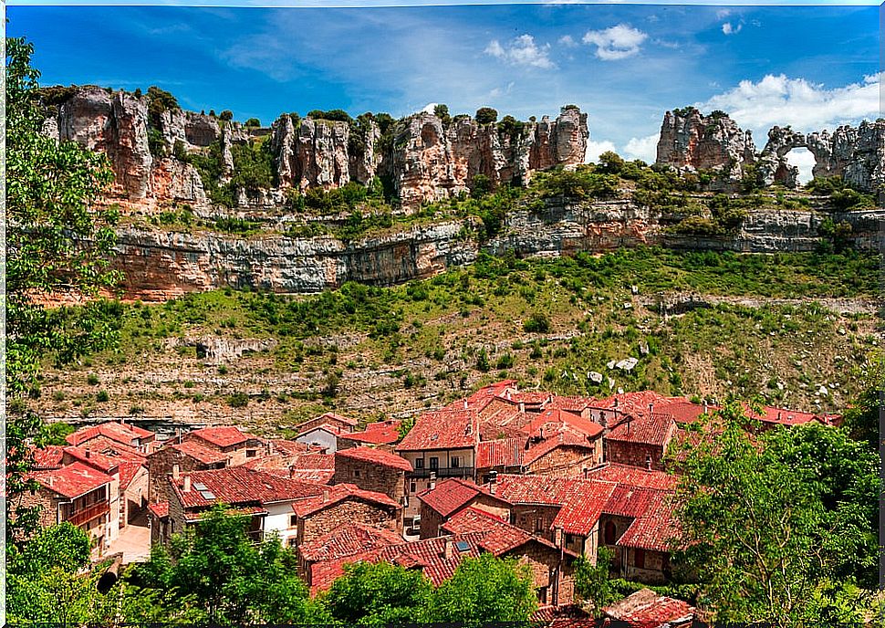 Ebro Canyon in Orbaneja del Castillo