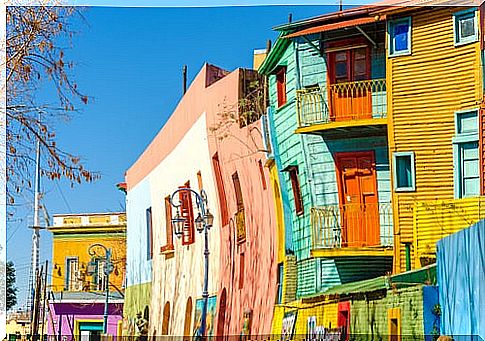 La Boca, a peculiar neighborhood of Buenos Aires with a tango flavor