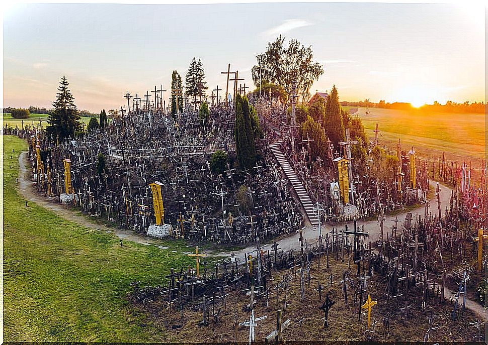 Lithuania's curious Hill of Crosses