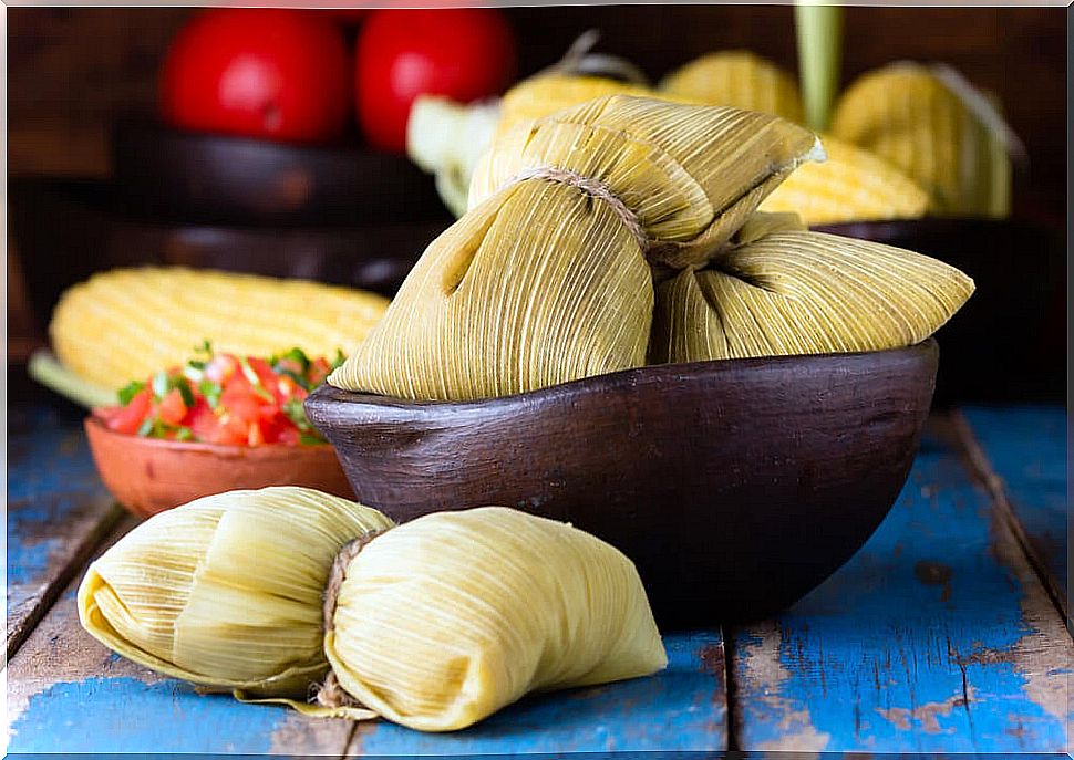 Plate of humitas