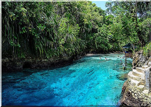 Hinatuan River Bathing Area