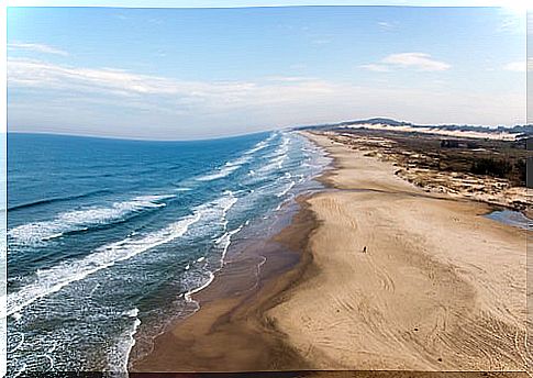 The impressive Praia do Cassino in Brazil