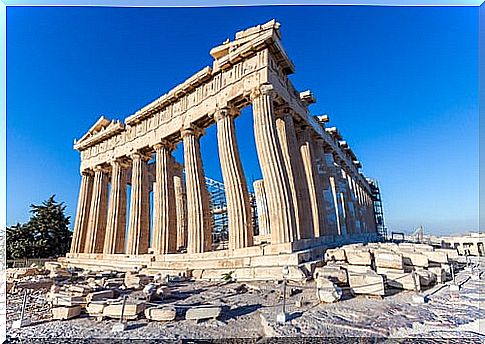 Parthenon on the Acropolis