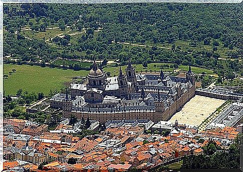 Abantos viewpoint in Madrid 