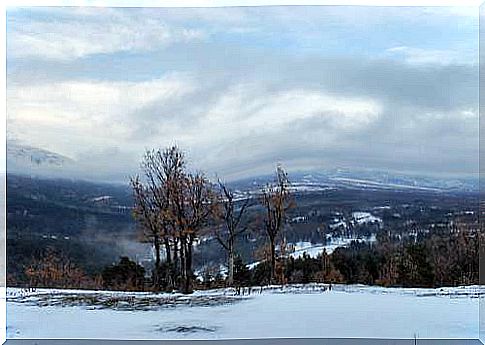 Los Robledos viewpoint in Madrid