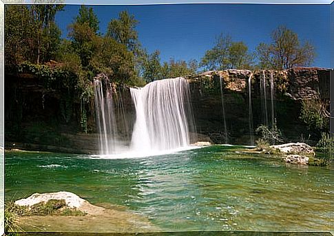 Waterfall in Pedrosa de Tobalina