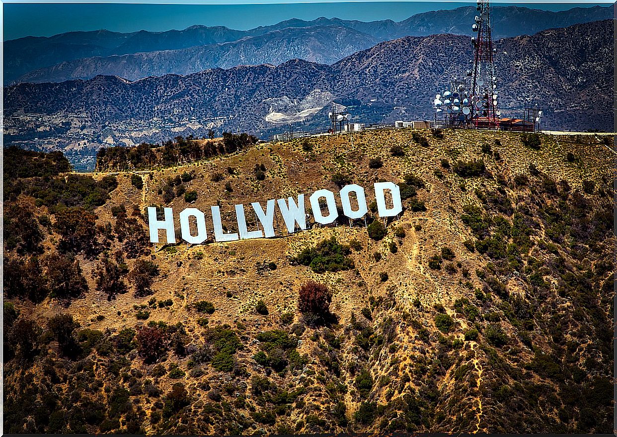 Hollywood sign