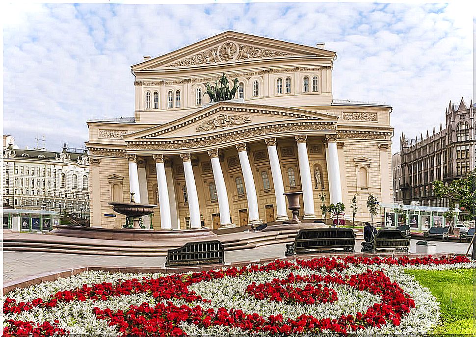 Bolshoi Theater in Moscow 