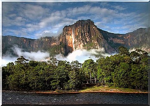 Angel Falls, one of the most beautiful waterfalls