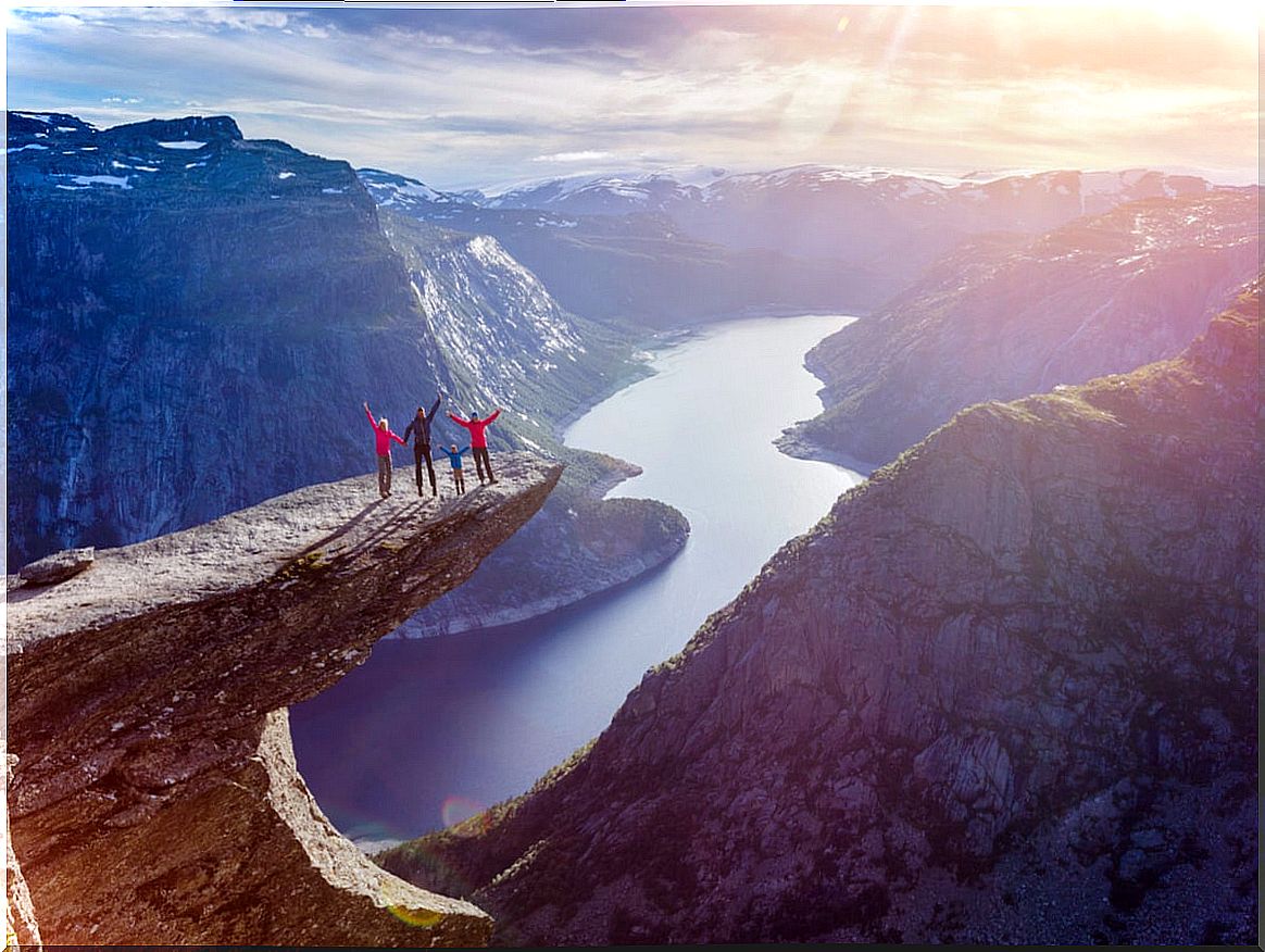 The mountains of Norway, truly magical places