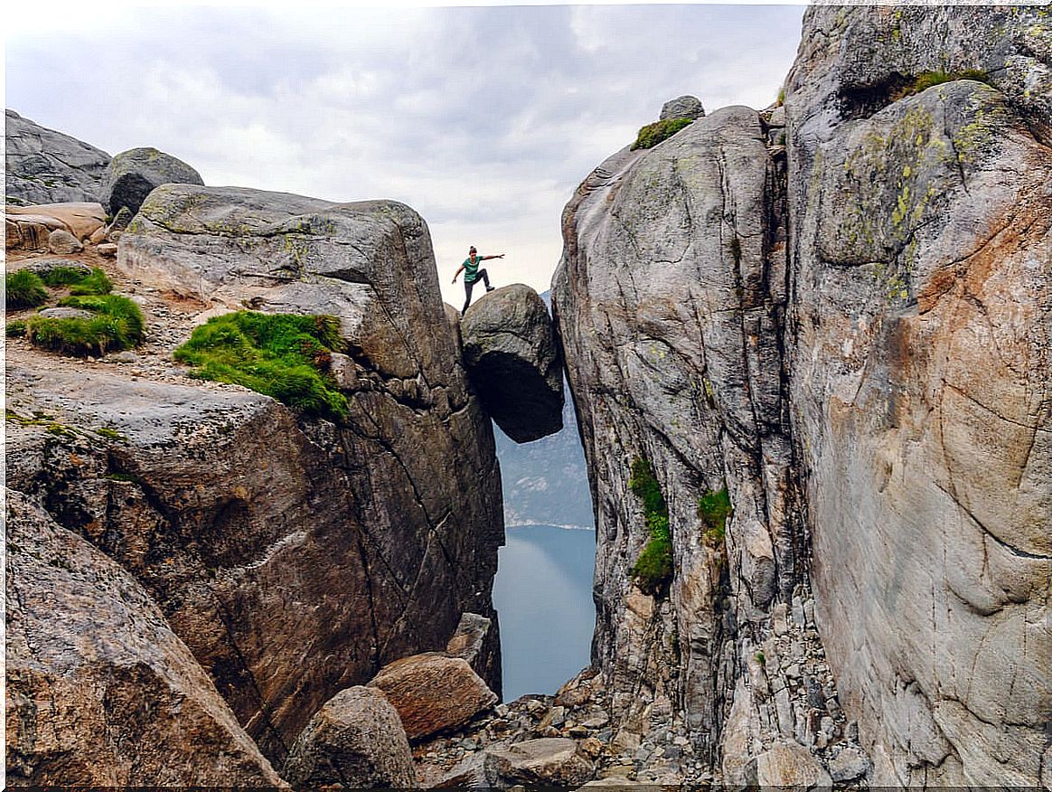 Kjerag is one of the most impressive mountains in Norway.