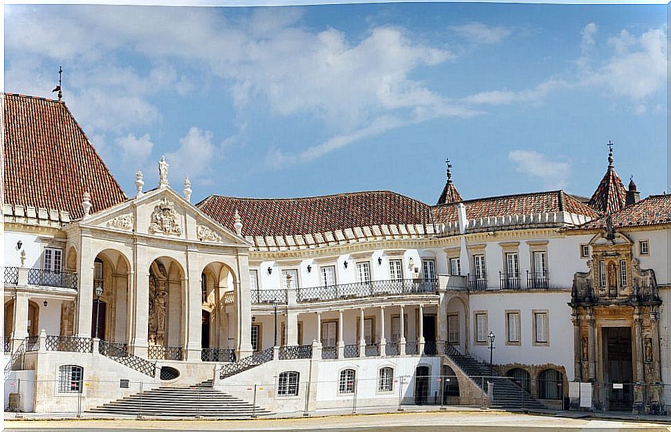 Courtyard of the University of Coimbra