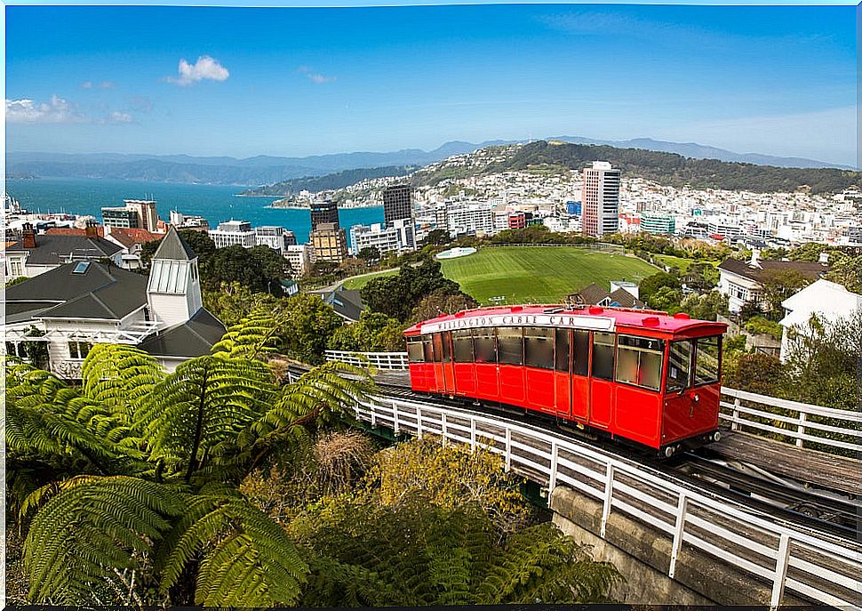 Wellington in New Zealand