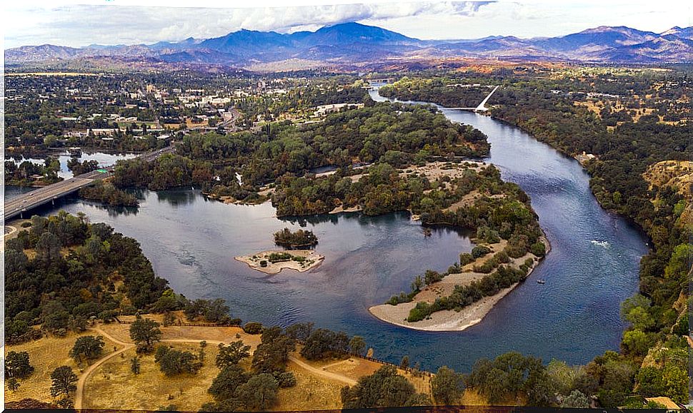 Sacramente River in Redding